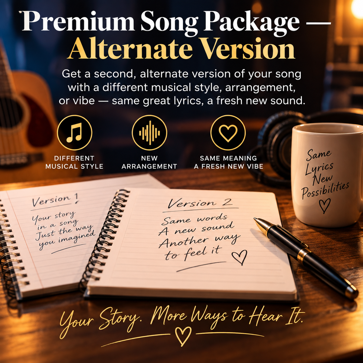 Premium Song Package — Alternate Version