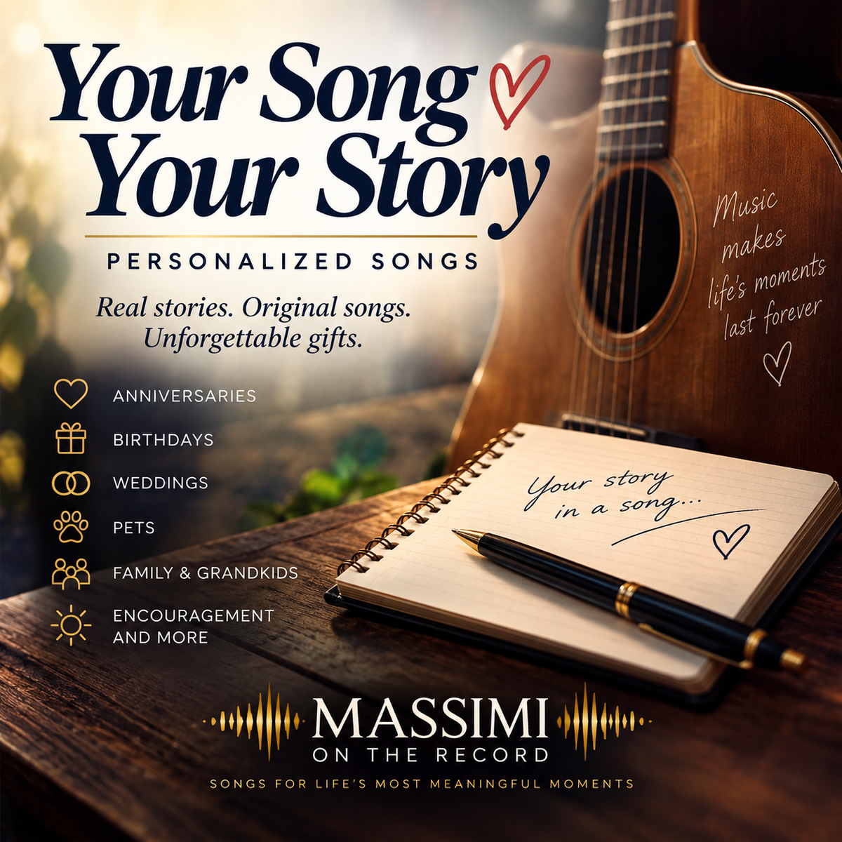 Your Custom Song